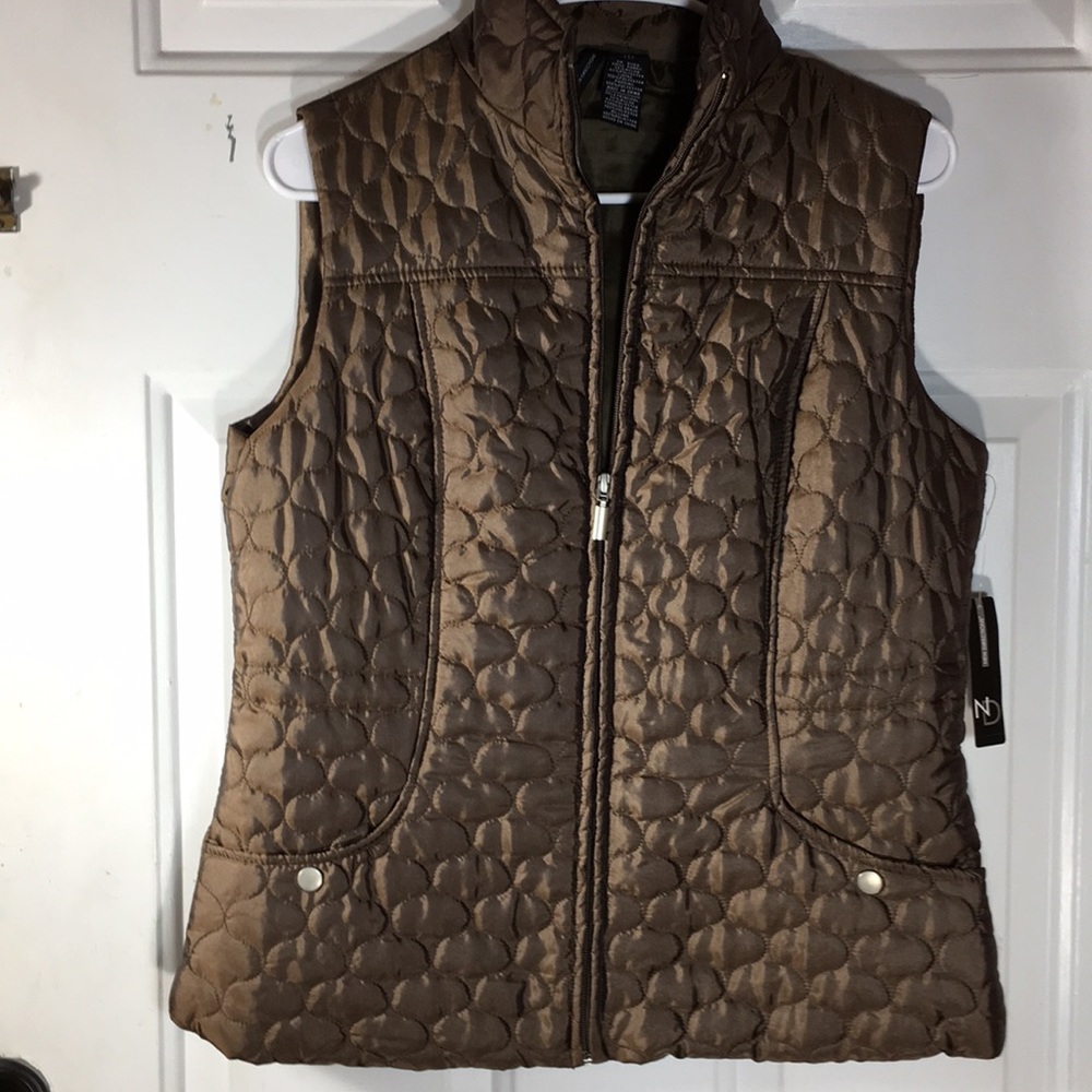 New Direction Bronze Metallic Vest